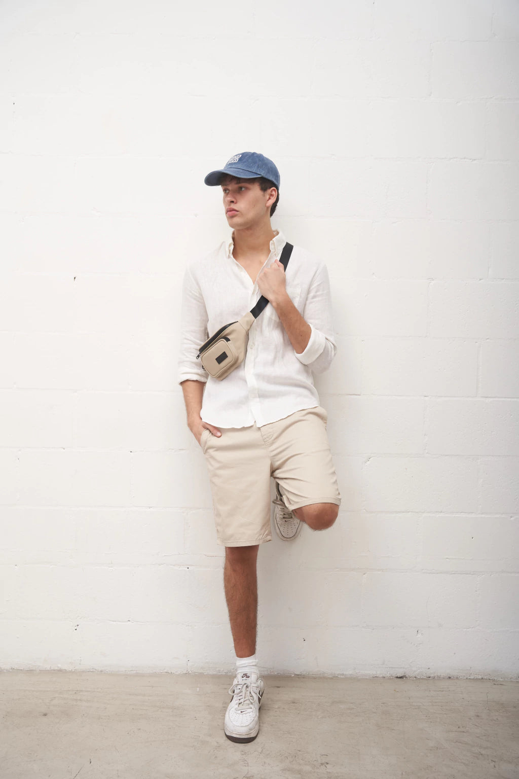 Riñonera Veneto Beige