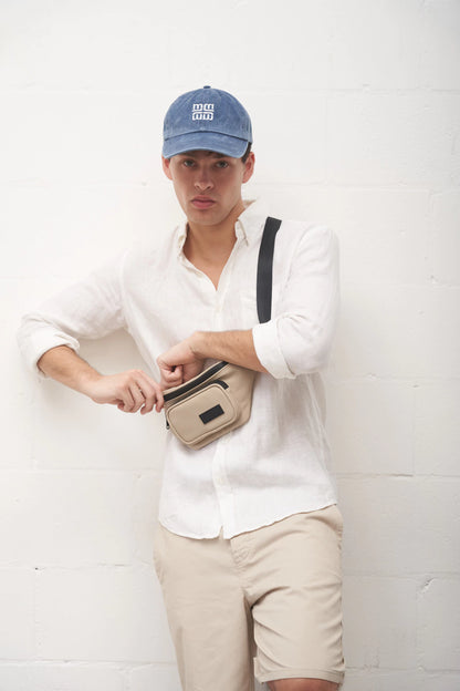 Riñonera Veneto Beige