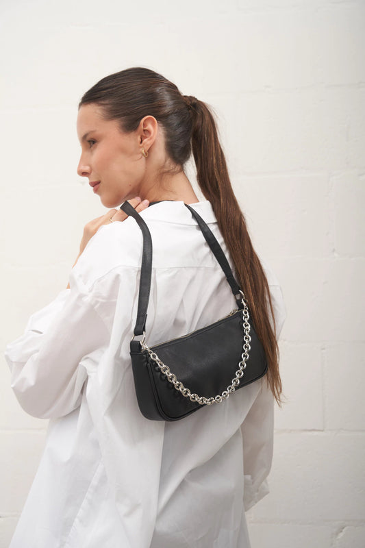 Cartera Velvet Negro