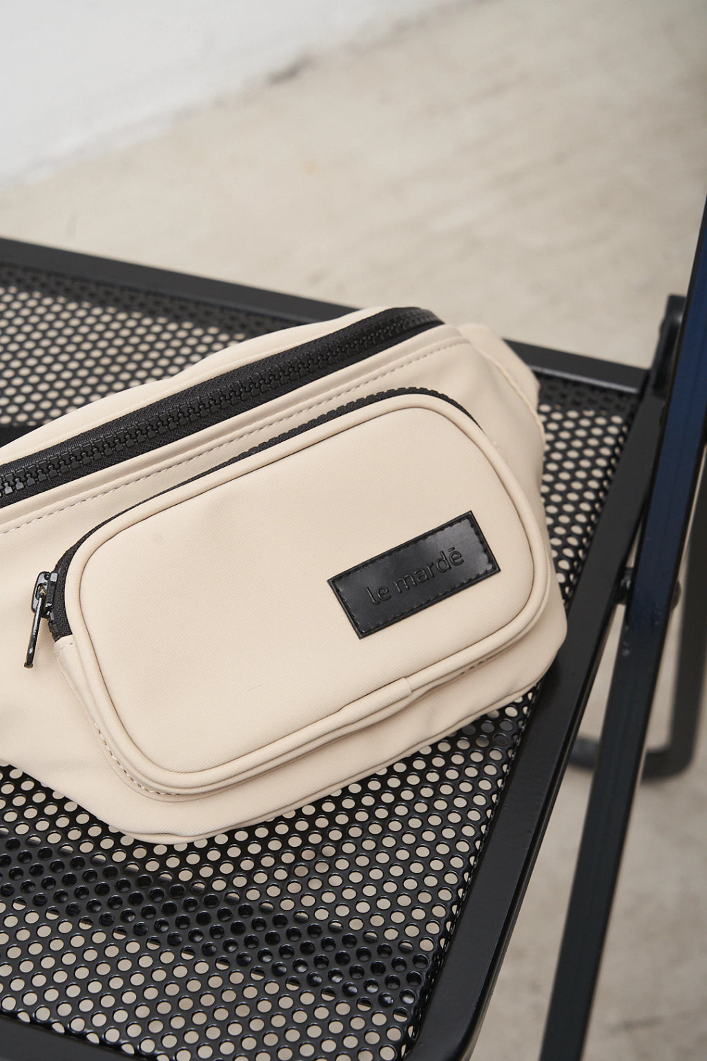 Riñonera Veneto Beige